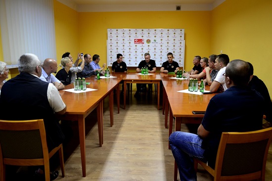 Spotkanie z kibicami bielskiej drużyny